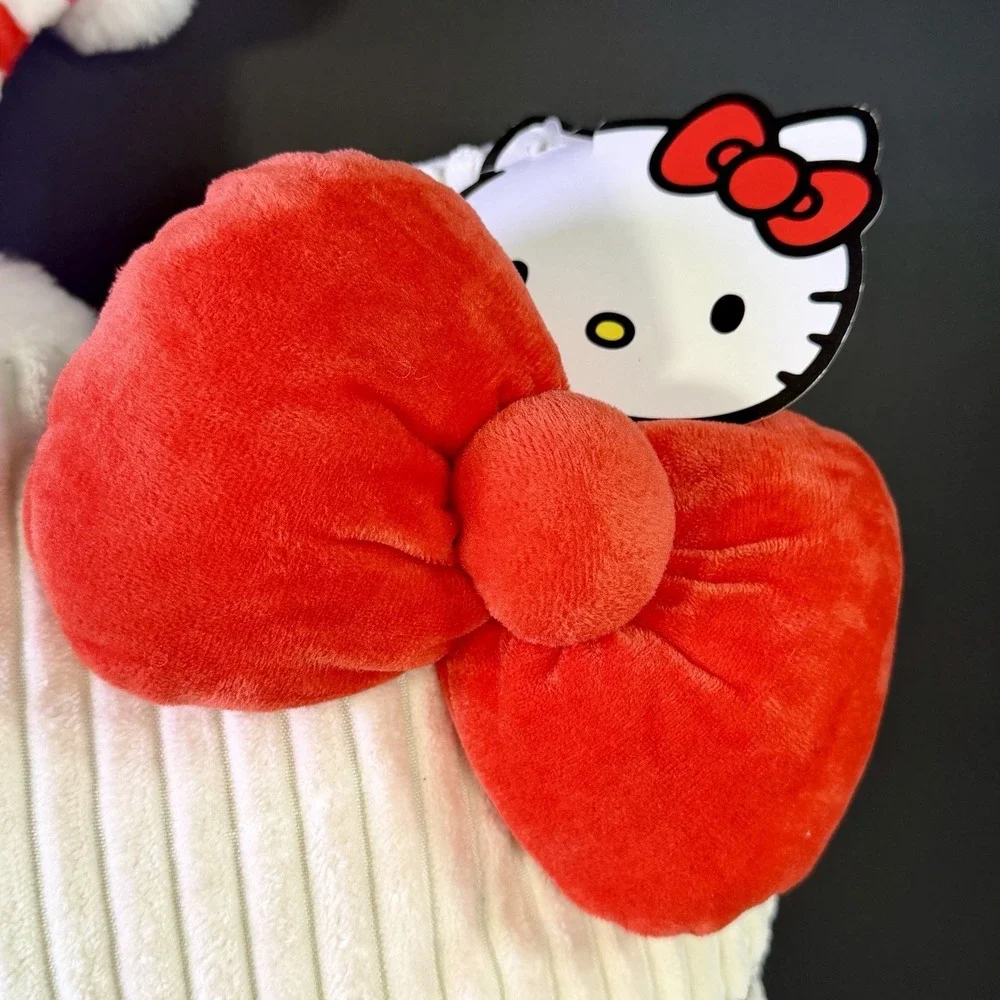 Hello Kitty Christmas Corduroy Plush Pillow 17